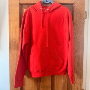 Fruit of the Loom Vivid Red Fleece Sweatshirt